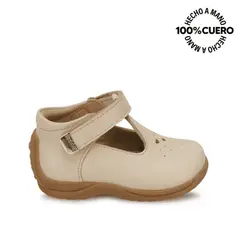 RABBIT - Zapato Maryjane Casual MIA-2614 Hueso Cuero