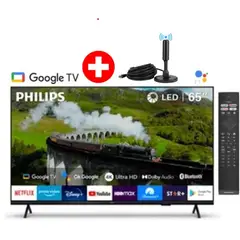 PHILIPS - Televisor Smart TV LED 4K UHD de 65 65PUD7408+ ANTENA