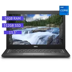 DELL - LAPTOP REACONDICIONADO 7290 CORE I7 8VA/ 16GB RAM/ 512 SSD/ 13.3"