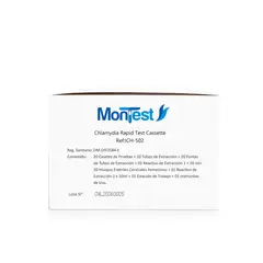 GENERICO - Prueba Rápida De Clamidia En Casete Montest Caja 20 Und