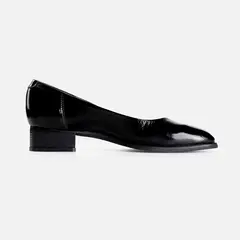 GINO BIGIONI - Zapato Mujer de cuero V22-01 Charol Negro