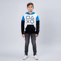 SONY - Polera Infantil Oficial PlayStation Botones Tricolor