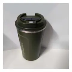 RYBIU IMPORT - Vaso con Tapa para Oficina en Verde Y+Ligas de Regalo