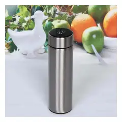 RYBIU IMPORT - Termo Portatil Digital Plateado Y+Ligas de Regalo