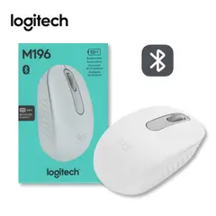 LOGITECH - MOUSE M196 BLUETOOTH WHITE