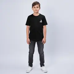 SONY - Polo Infantil Oficial Play Botones Basic