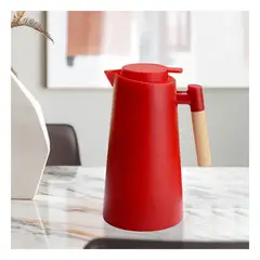 RYBIU IMPORT - Jarra Termico Moderna de Color Rojo Y+Ligas de Regalo