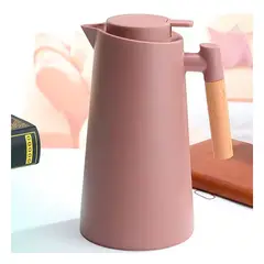 RYBIU IMPORT - Jarra Termico Moderna en Marron Claro Y+Ligas de Regalo