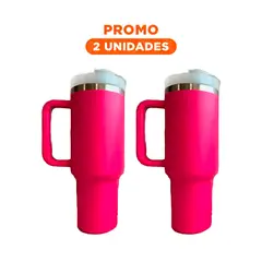 RYBIU IMPORT - Pack2 Vaso con Sorbete para Infusiones en Fucsia