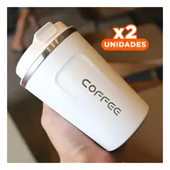 RYBIU IMPORT - Pack2 Termo Digital de 510ml Blanco Y+Regalo Stickers