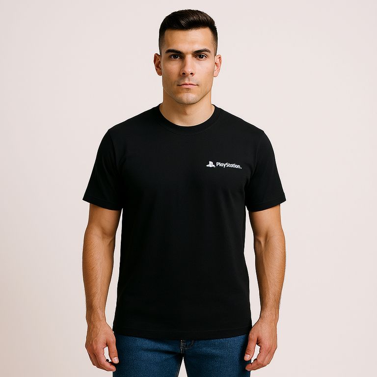 Polo Oficial PlayStation Acuarela