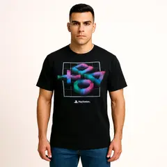SONY - Polo Oficial PlayStation Botones 3D