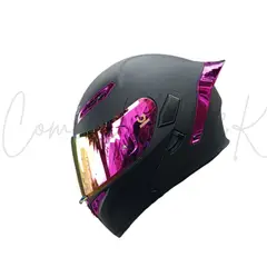 GENERICO - CASCO SOMAN ABATIBLE ZAFIRO MATE