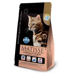MATISSE - Gatos Adultos Castrados Salmón 7.5 Kg