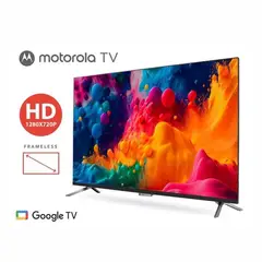 MOTOROLA - Televisor 32 Smart Google TV con Bluetooth MOT32HLE11
