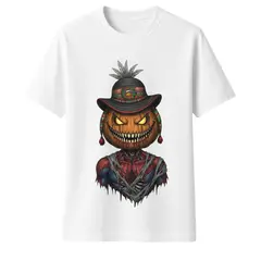 AQUA&MODA - Polo 100% Algodón Estilo Clasico Unisex AquaModa Logo HalloWeen araña POHWAÑ3