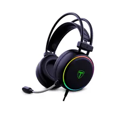 T-DAGGER - Audífonos Gamer Sona T-RGH304 USB 7.1 RGB – Black