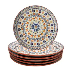 OEM - Plato de segundo Mándala Florencia - 6 unidades