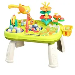 GENERICO - Mesa de Actividades Juegos De Granja - Juegos De Pesca