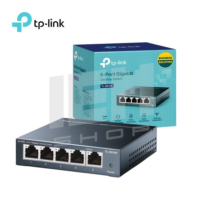 Switch TP-Link TL-SG105 de 5 Puertos