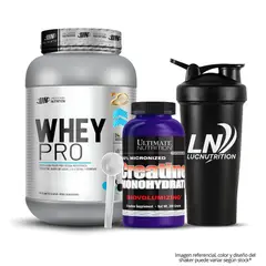 UNIVERSE NUTRITION - Whey Pro 1.1 kg - Chocolate + Creatina Ultimate Nutrition 300 g + Shaker + Scoop