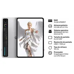 NUBIA - Tablet REDMAGIC Astra Gaming 16GB Ram+ 512GB WIFI