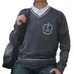 GENERICO - Chompa Slytherin Harry Potter Traje - Tallas desde 16 hasta XL