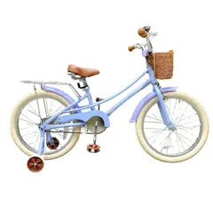 JOY STAR - Bicicleta para Niña con Rueditas Stitch aro 20 Morada