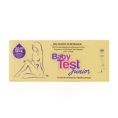 GENERICO - Test De Embarazo En Tira Hcg En Orina Baby Test Junior
