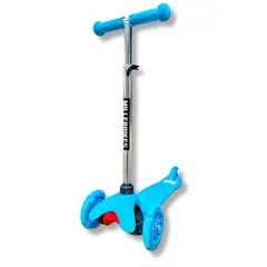MILLER BIKES - Scooter Para Niños Color Celeste con LUCES