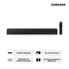 SAMSUNG - Soundbar 2.0 CH HW-B400F/PE 40 Watts (2025)