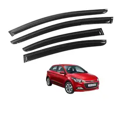 GENERICO - Correlluvias Viseras Para Hyundai i20 Elite 2014-2020 Negro Premiun