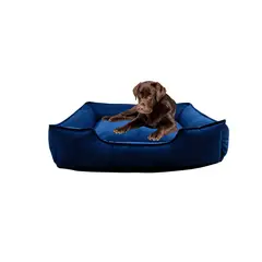 PET MOOD - Cama para Mascotas Antialérgica T-XXL Color Azul