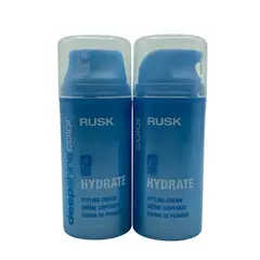 RUSK - Crema de Estilo Deep Shine Color Hydrate 95 ml - Set de 2