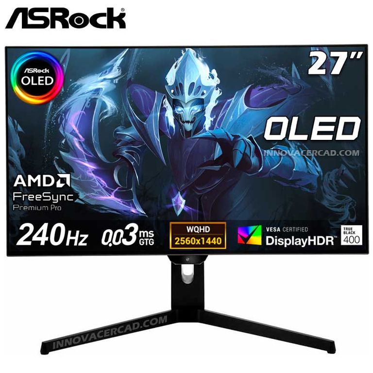 Monitor OLED PG027QFS 27 QHD 2K 240HZ 03ms DisplayHDR 400 FreeSync Premium Pro