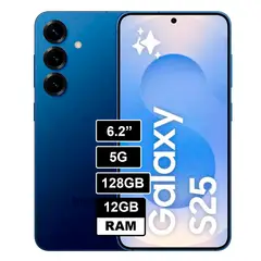 SAMSUNG - Galaxy S25 5G 128GB 12GB RAM AZUL