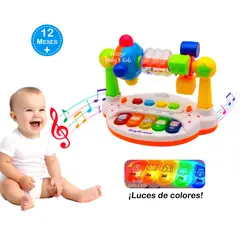 BABY - Juguete Piano Kingdom Musical Luces y Canciones en Español