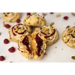 GENERICO - Galleta rellena Frambuesa & Pistacho - Tartale