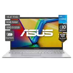 ASUS - Laptop Vivobook 15 Intel® Core™ i5-1334U 15.6" 8GB RAM 512 SSD 512 SSD Plata