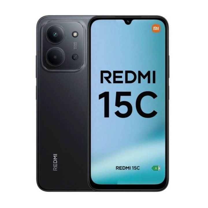 Celular Redmi 15C 4GB 128GB Negro