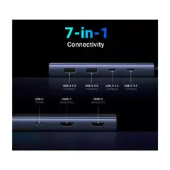 UGREEN - ADAPTADOR 7 EN 1 USB C ALUMINIO 45379