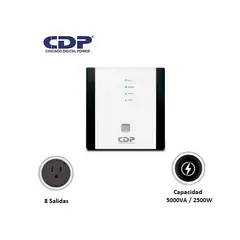 CDP - Estabilizador R-AVR5008i 5000VA/2500W 8 SALIDAS