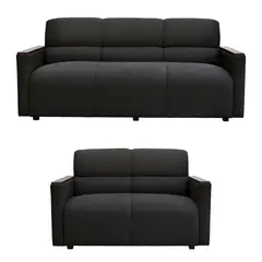 CASA BELLA - JUEGO DE SALA CASABELLA CUBA 32 NEGRO