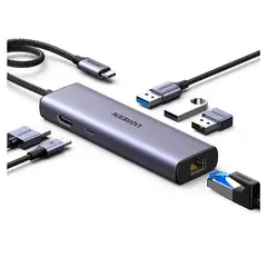 UGREEN - ADAPATADOR TIPO C 6 EN 1 REVODOK 1061 15598