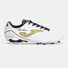 JOMA - Zapatillas Futbol Aguila 2502 FG Blanco Oro