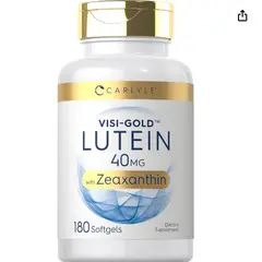 GENERICO - LUTEINA Y ZEAXANTINA 40MG 180 CÁPSULAS CARLYLE