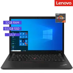 LENOVO - LAPTOP REACONDICIONADA THINKPAD X13 GEN1 RYZEN 7 4750/ 32GB RAM/ 512GB SSD/ 13.3"