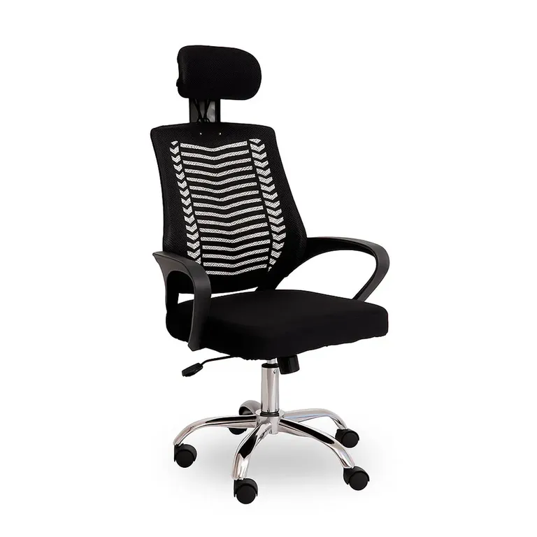 Silla de Oficina Ergonómica Viggo con Cabecera Regulable - N
