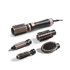 GENERICO - CEPILLO SECADORA ROZIA ROTATING HOT AIR STYLER 5EN1 HC8115