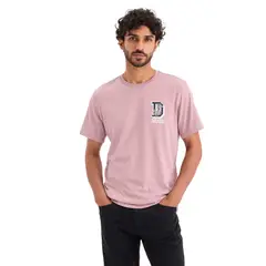 DOCKERS - Polo Hombre Graphic Tee Slim Fit Rosa